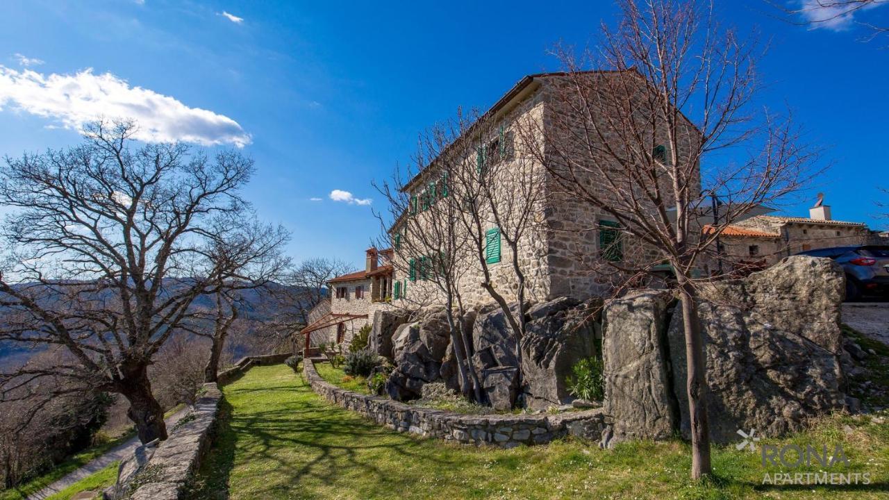 Rona Stone House Apartments Janja Boljun Exterior photo